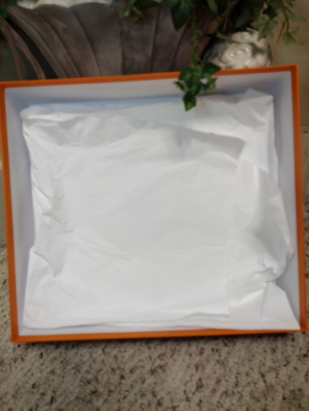 Hermès Orange Signature Purse Box - Picture 6 of 10